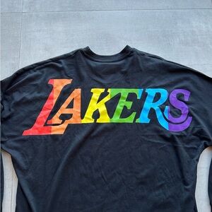 Lakers Pride Long Sleeve T-Shirt - XL